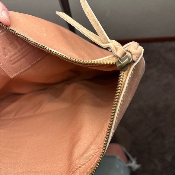 Able Dusty Pink Leather Pouch - Picture 12 of 15